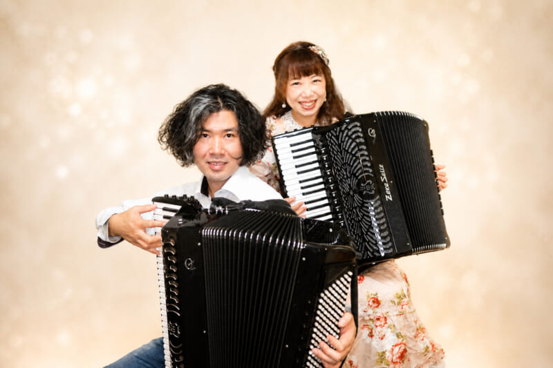 木下隆也（アコーディオン）〔ゲスト：木下真理子（アコーディオン）〕
